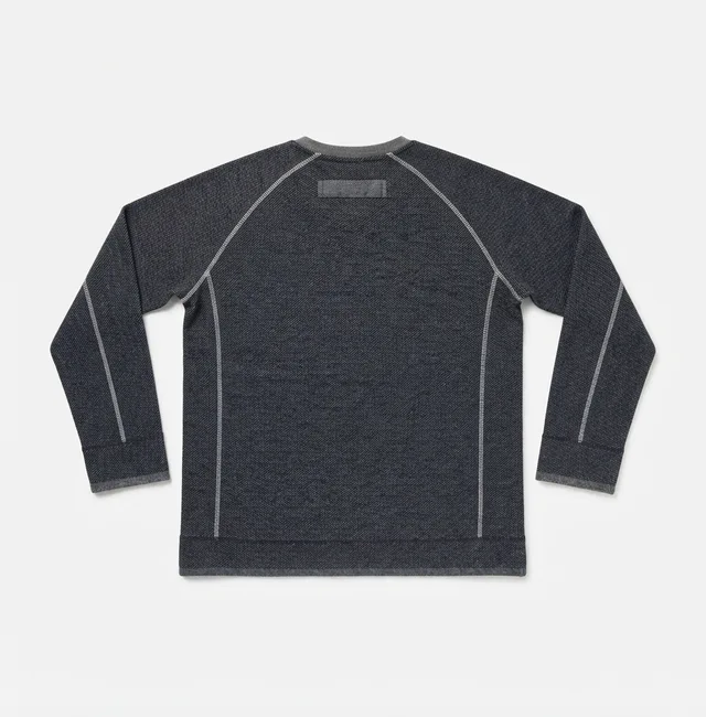Charcoal & Grey Casual Sweatshirt, view 2