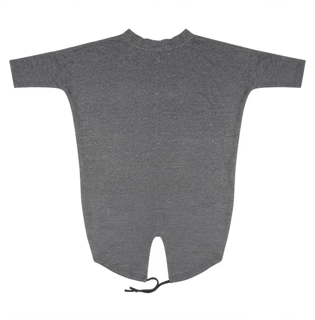 Charcoal & White Casual T-Shirt, view 2