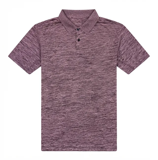 Muted Purple Casual Polo Shirt