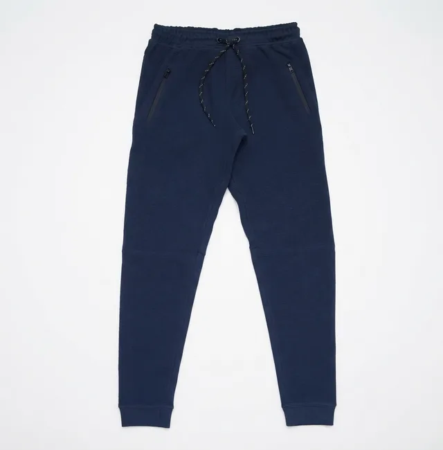 Navy Casual Trousers, view 2