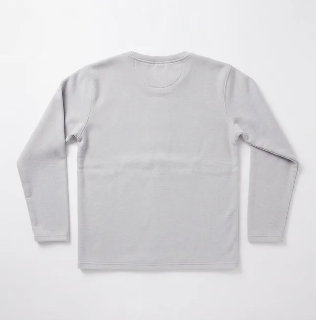 Pale Grey Casual Sweatshirt, view 2