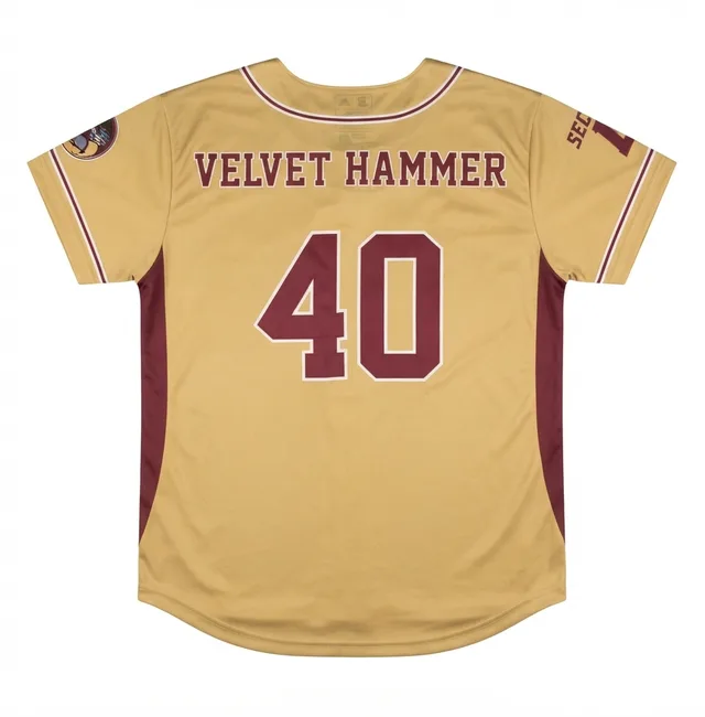 Gold & Maroon Baseball & Softball Jersey, view 2