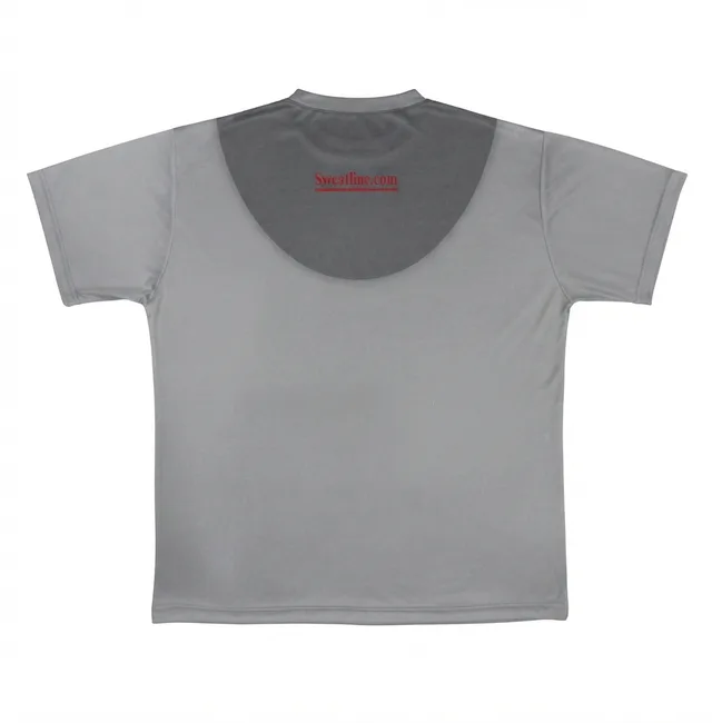 Grey & Red Casual T-Shirt, view 2