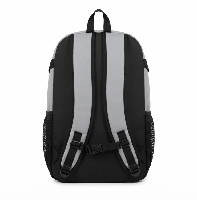 Grey & Black Sports Bag, view 2