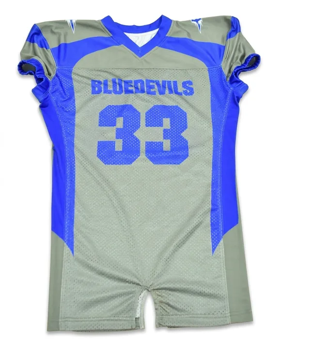 Grey Lace-Up American Football Pants, view 3