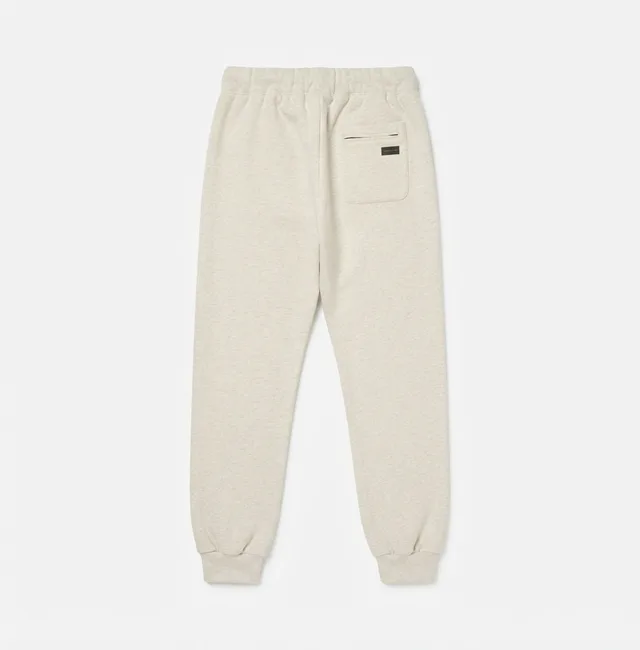Pale Grey & Black Casual Trousers, view 2