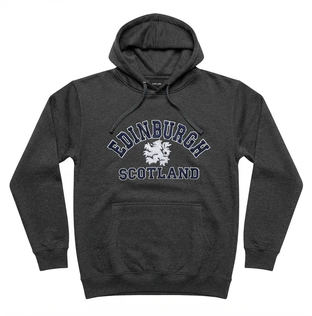 Charcoal Casual Hoodie, reference view
