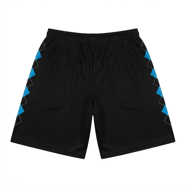 Black & Blue Custom Shorts, view 2