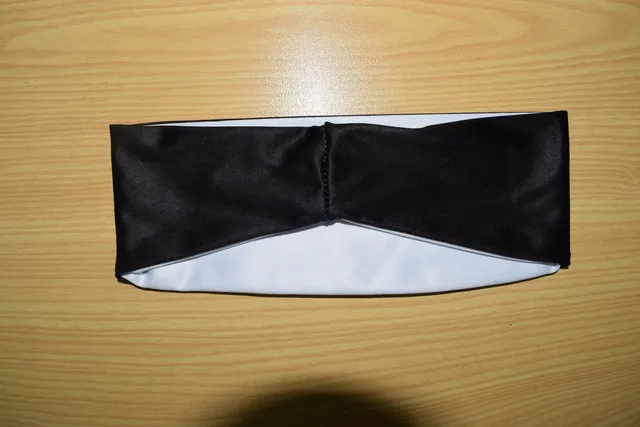 Black, Green & White Sports Headband, view 3