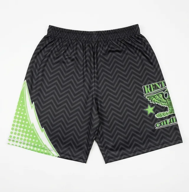 Black & Lime Green Lacrosse Jersey, view 5