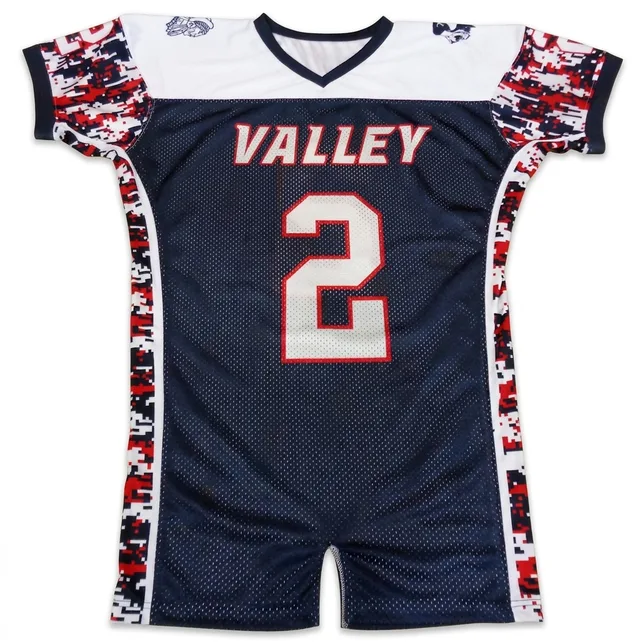 Navy Camo American Football Jersey, view 2