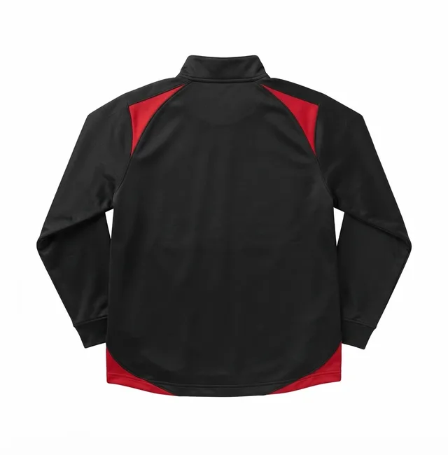 Black & Red Casual Jacket