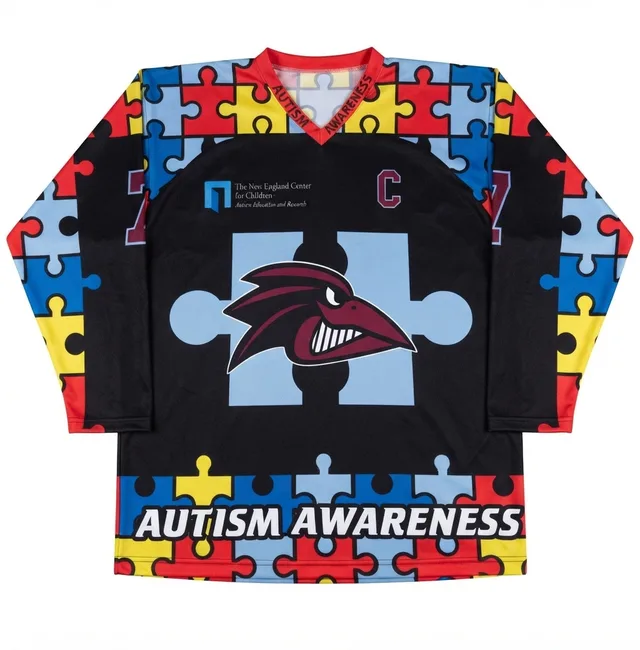 Multicolour & Black Ice Hockey Jersey, reference view